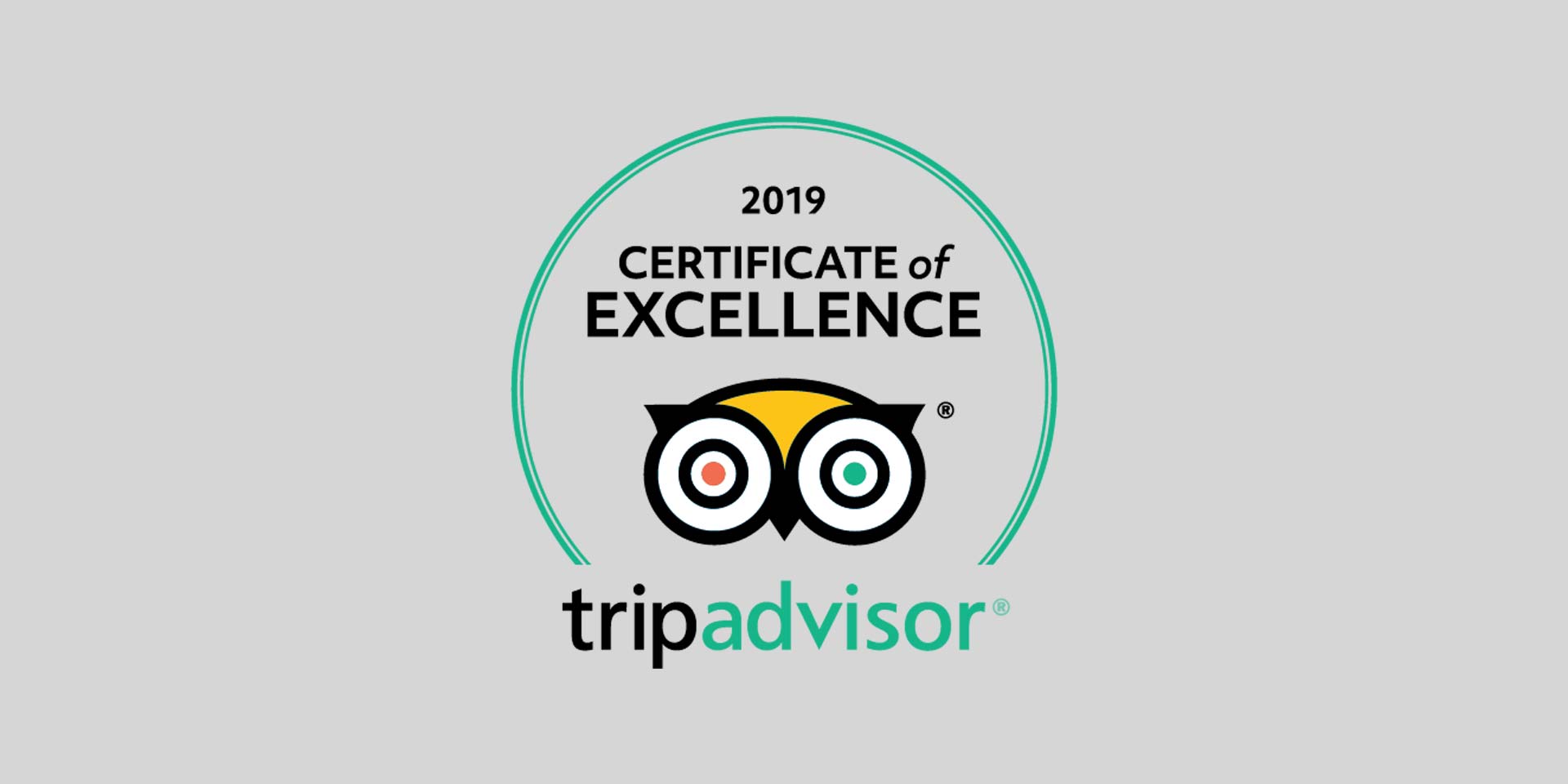 TripAdvisor Certificate of Excellence