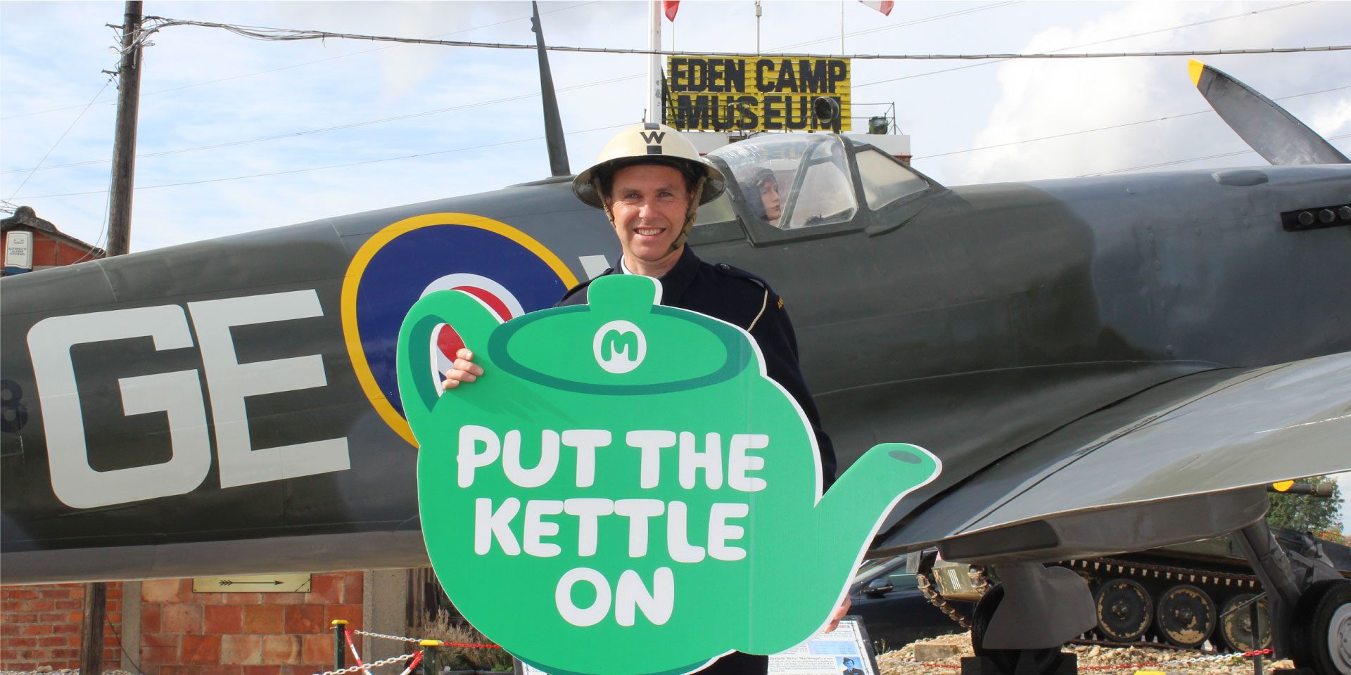 MacMillan Coffee Morning in a Tank!